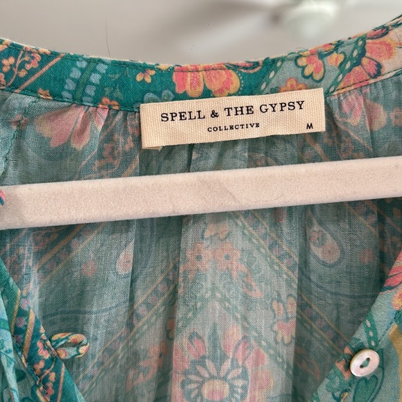 NWT Spell Farrah Blouse - Picture 3 of 8